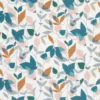 multicolour botanical cotton fabric from Scion