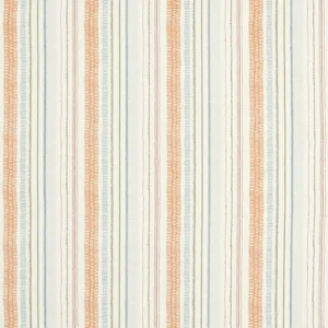 blue contemporary embroideried fabric from Scion