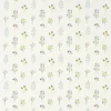 white contemporary embroideried fabric from Scion