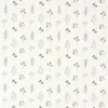 white contemporary embroideried fabric from Scion