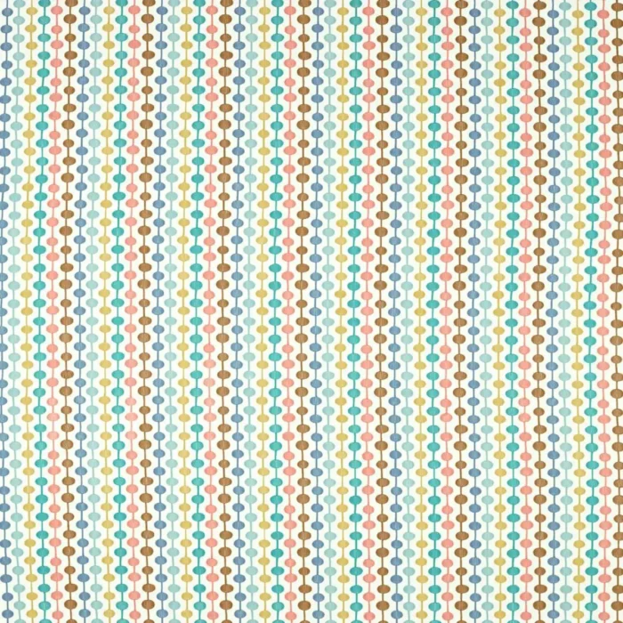 Paikka Fabric - Pink Grapefruit / Sky / Julep swatch