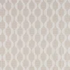 black-grey geometric embroideried fabric from Scion