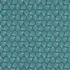 blue geometric embroideried fabric from Scion
