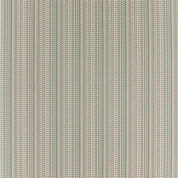 Concentric Fabric - Wildflower by multicolour striped woven fabric from Scion