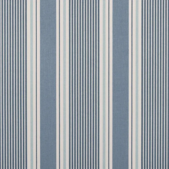 Sail Stripe Fabric - Cloud swatch