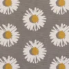 brown botanical cotton fabric from Studio G
