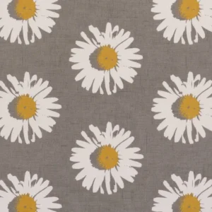 brown botanical cotton fabric from Studio G