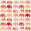 orange animal cotton fabric from Studio G