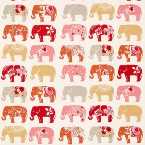 orange animal cotton fabric from Studio G