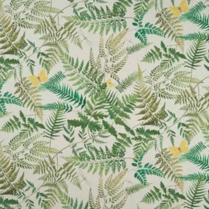 green botanical printed fabric from Studio G