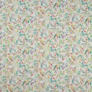 multicolour botanical printed fabric from Studio G