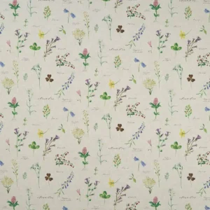 multicolour botanical printed fabric from Studio G