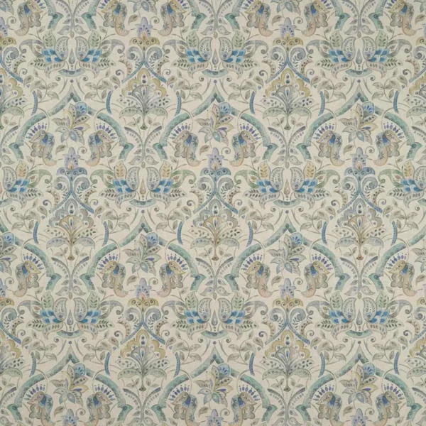 blue botanical printed fabric from Studio G