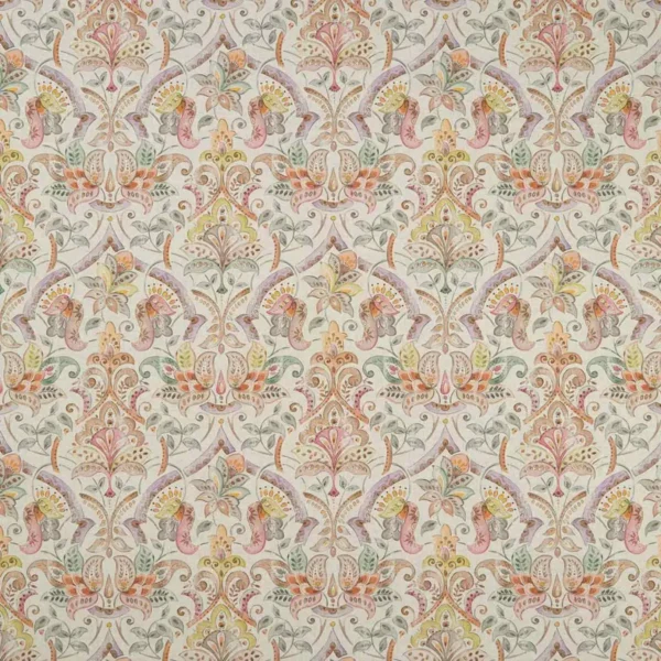 Rosalie Fabric - Summer by multicolour botanical printed fabric from Studio G
