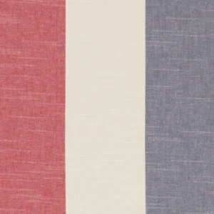 blue striped cotton fabric from Studio G