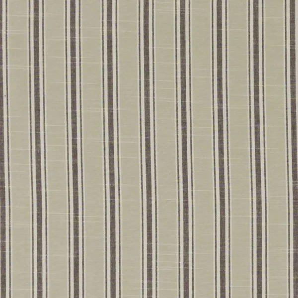 Thornwick Fabric - Charcoal by black-grey striped cotton fabric from Studio G