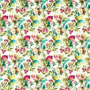 green botanical cotton fabric from Studio G