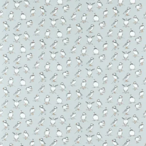 blue animal cotton fabric from Studio G