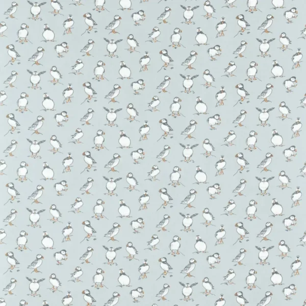 blue animal cotton fabric from Studio G
