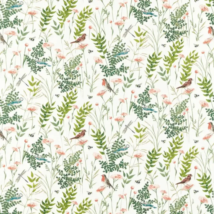 Gardenia Fabric - Blush swatch