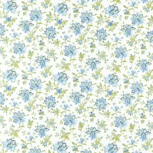 multicolour botanical cotton fabric from Studio G