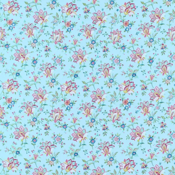 multicolour botanical cotton fabric from Studio G