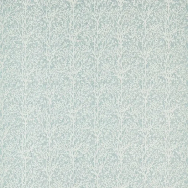 Croft Fabric - Mineral by green botanical jacquard fabric from Studio G