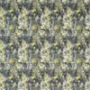 black-grey botanical velvet-chenille fabric from Studio G