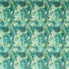 green botanical velvet-chenille fabric from Studio G