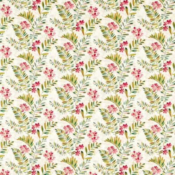 New Grove Fabric - Autumn by green botanical cotton fabric from Studio G