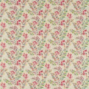 multicolour botanical cotton fabric from Studio G