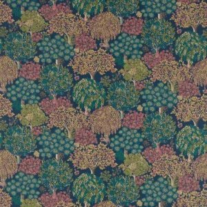 green botanical cotton fabric from Studio G