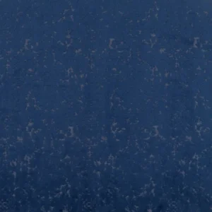 blue botanical jacquard fabric from Beaumont Textiles