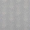 black-grey botanical embroideried fabric from Beaumont Textiles