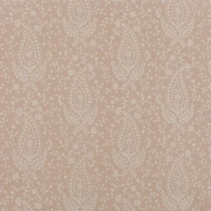 neutral botanical embroideried fabric from Beaumont Textiles