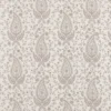 black-grey botanical embroideried fabric from Beaumont Textiles