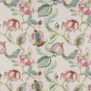 green botanical printed fabric from Beaumont Textiles
