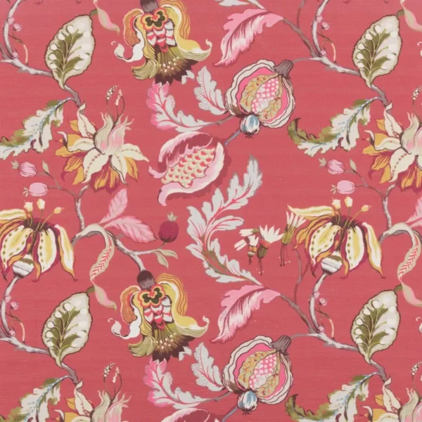 multicolour botanical printed fabric from Beaumont Textiles