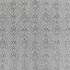 black-grey botanical woven fabric from Beaumont Textiles