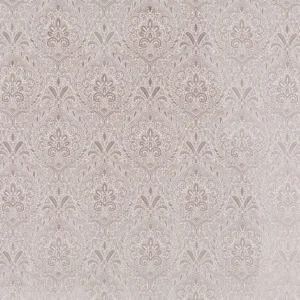 black-grey botanical woven fabric from Beaumont Textiles