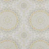 multicolour botanical cotton fabric from Beaumont Textiles