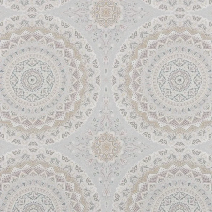 Quetta Fabric - Parchment swatch