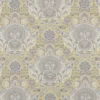 multicolour botanical cotton fabric from Beaumont Textiles