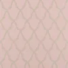 pink geometric jacquard fabric from Beaumont Textiles