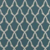 blue geometric jacquard fabric from Beaumont Textiles