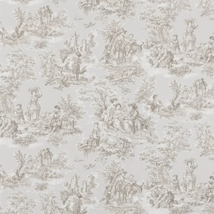 Whistledown Fabric - Parchment swatch