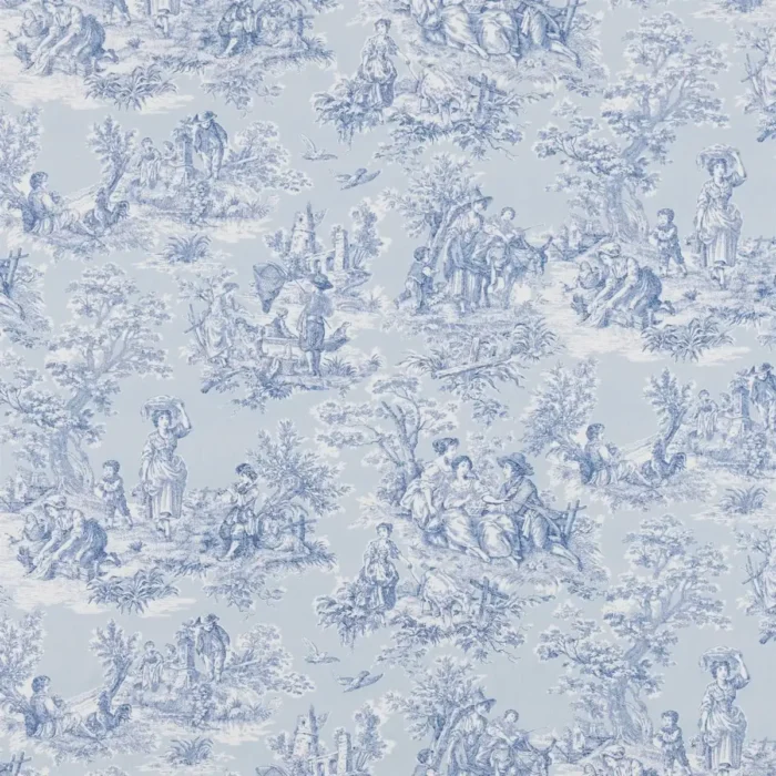 Whistledown Fabric - Wedgewood swatch