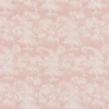 pink botanical jacquard fabric from Beaumont Textiles