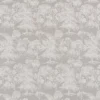 black-grey botanical jacquard fabric from Beaumont Textiles