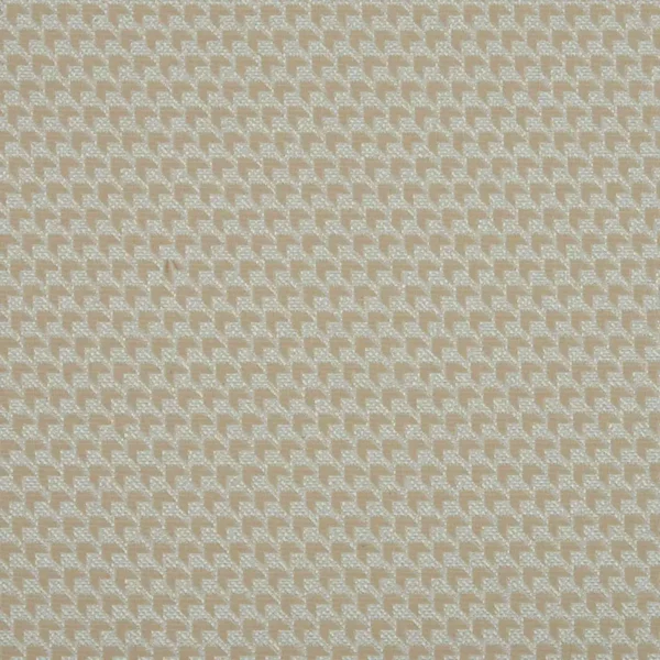 Achilles Fabric - Beige by neutral geometric woven fabric from Beaumont Textiles